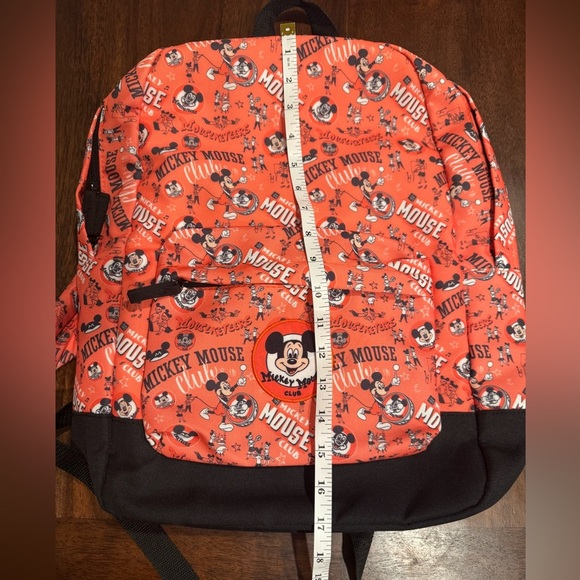 Disney Store Parks Backpack MICKEY MOUSE Club Mouseketeers - Picture 5 of 8
